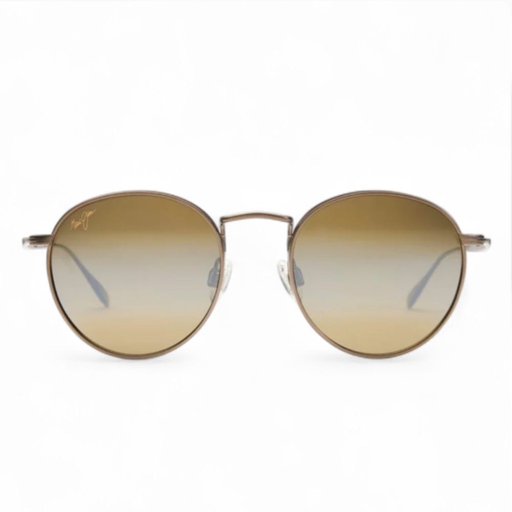 NWT Unisex Maui Jim Nautilus Bronze Titanium Sunglasses - Picture 3 of 12
